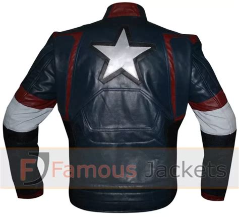 avengers age of ultron captain america jacket costume famous jackets