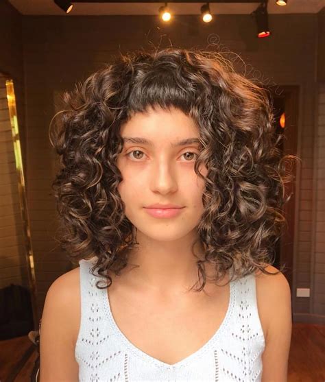 how to cut curtain bangs for curly hair mazmw