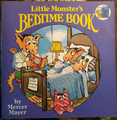 Vintage Mercer Mayer S Little Monsters Bedtime Book 1978 Paperback
