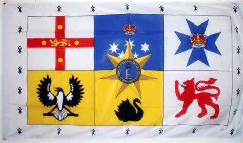 Australian Royal Standard 3 X 2 Feet Flag Royalty Queen Elizabeth