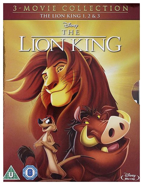The Lion King 1 3 Boxset Blu Ray Uk Import Amazonde Rowan