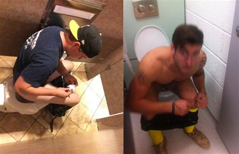 Guys Caught On The Bowl In Public Bathrooms Spycamfromguys Hidden