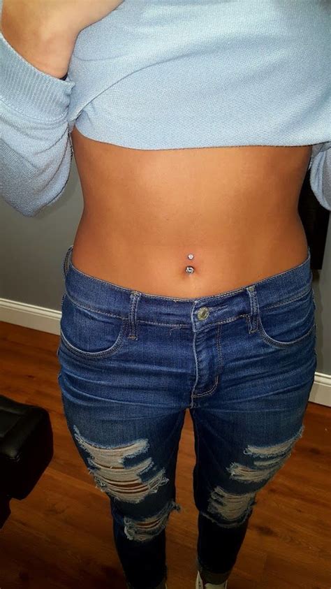 Diamond Belly Piercing Belly Piercing Piercing Belly Button Rings