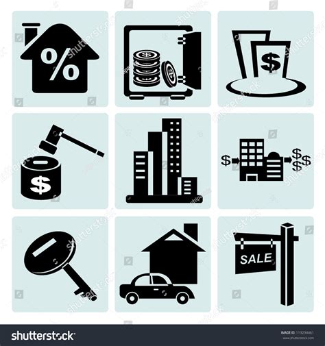 Real estate investing is popular, and perhaps now more so than ever, as low mortgage rates make also note that real estate is relatively illiquid and usually requires a substantial brokerage fee, often 6 the platforms also charge a management fee annually, often 1 percent, and they may add other. Asset Management Real Estate Icon Set Stock Vector ...