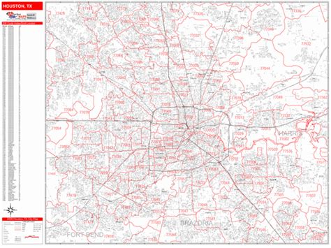Houston Texas Zip Code Map With Areas