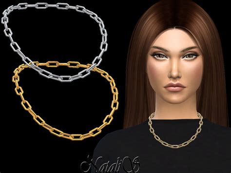 Simple Chain Collar By Natalis At Tsr Sims 4 Updates