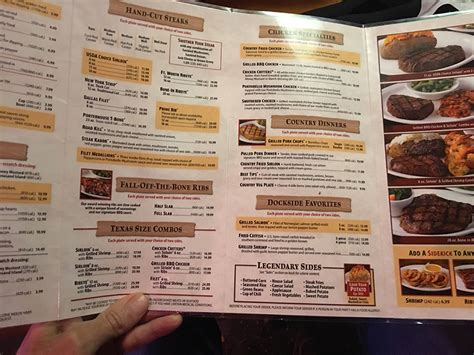 The items listed are not available in all locations. Texas Roadhouse's new West Kendall restaurant location by ...