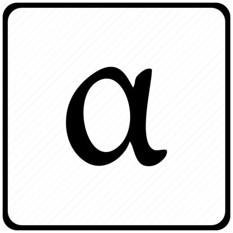 Alpha Alphabet Greek Letter Icon Download On Iconfinder