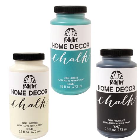 Folkart Home Decor Chalk Paint Craft And Hobbies From Crafty Arts Uk