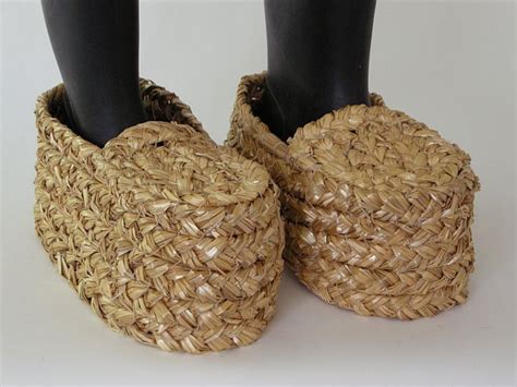 Plaited Straw Overshoes Willow Weaving Willow Sticks Stem
