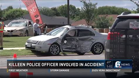 Killeen Police Officer Involved In Crash Youtube