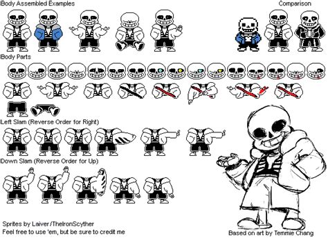 Sans Battle Sprite Redesign By Theironscyther On Deviantart Undertale