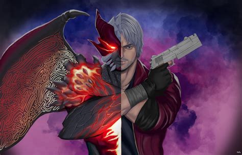 Dante From Devil May Cry 5 Fanart Candc Is Welcome Rprocreate