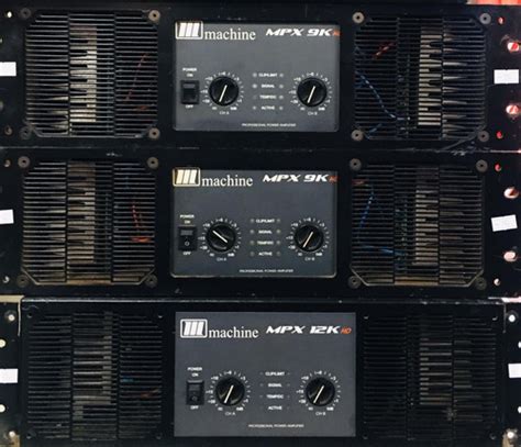 amplificador potencia machine mpx 12k 12x sem juros parcelamento sem juros