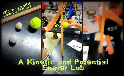 Ball Drop A Kinetic And Potential Energy Lab Kinetic And Potential