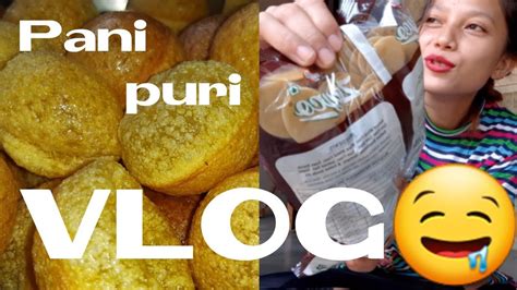 Vlog Pani Puri Challenge Eating Challenge Youtube