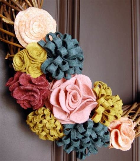 Awesome Spring And Easter Ideas To Spruce Up Your Porch Felt Flowers