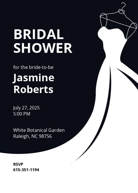 20 Free Bridal Shower Invitation Templates Customize And Download