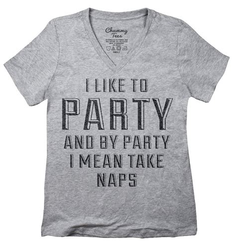 I Like To Party And By Party I Mean Take Naps T Shirt Tank Top