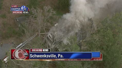 Crews Battle 2 Alarm Fire In Schwenksville 6abc Philadelphia