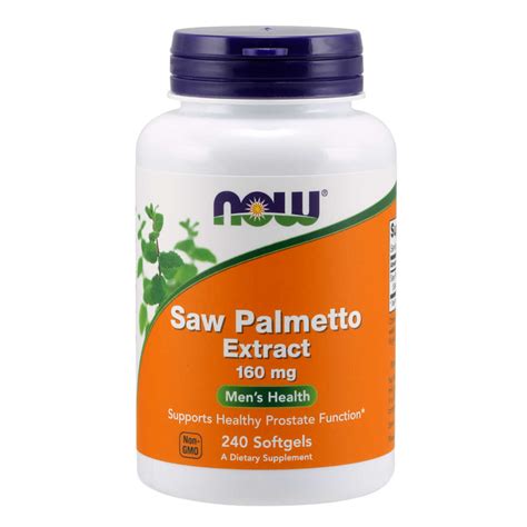 Saw Palmetto Extract Mg By Now Foods Hsnstore Com
