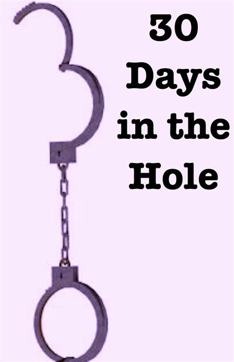 30 Days In The Hole Poster