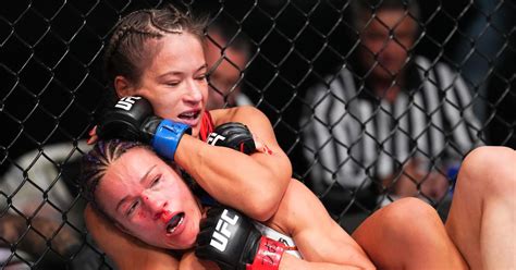 UFC Vegas Video Karolina Kowalkiewicz Submits Felice Herrig For