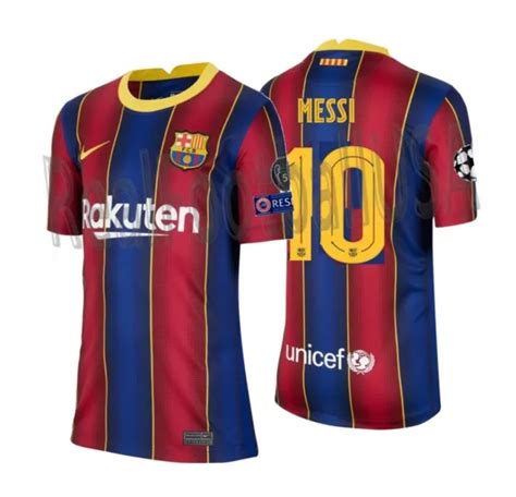 Nike Youth Lionel Messi Fc Barcelona Home Jersey Youth Size L Large 12