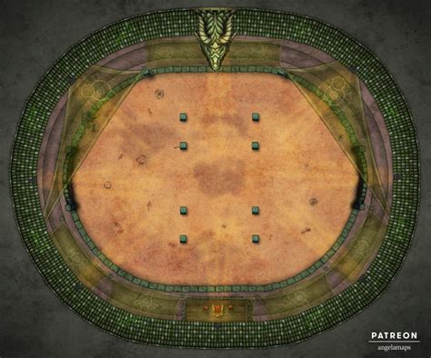 Dd Arena Battle Map Maping Resources