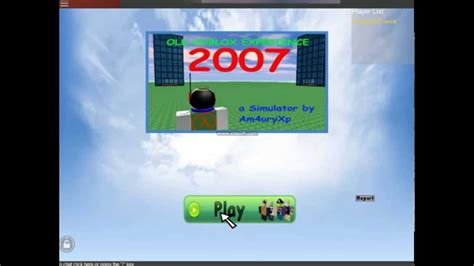 Old Roblox In 2007 Youtube