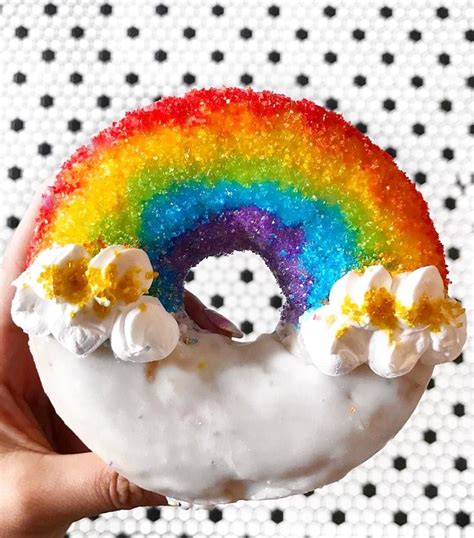 H O P E Your Week Is Filled With 🌈 🌈 🌈and 🍩🍩🍩 📸 Birdiesdtla