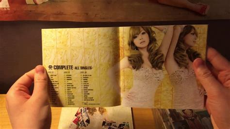 ayumi hamasaki 浜崎あゆみ a complete ~all singles~ cd dvd unboxing youtube