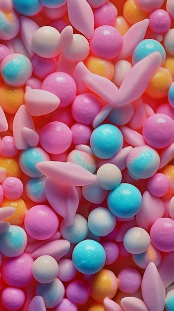 Premium Ai Image Color Candy Pastels