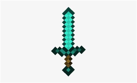 Download Diamond Sword Minecraft Diamond Sword Hd Transparent Png