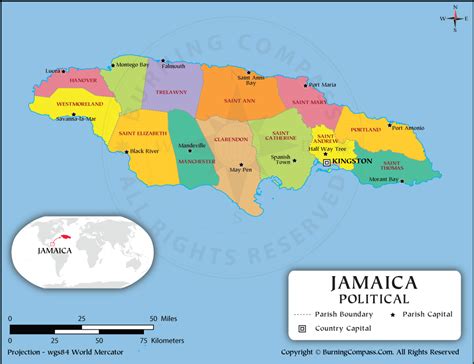 Choropleth Map Of Jamaica