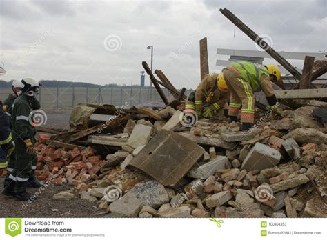 Building Collapse Disaster Zone Editorial Stock Photo Image Of