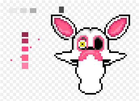 Fnaf Pixel Art Grid Mangle Hd Png Download Vhv