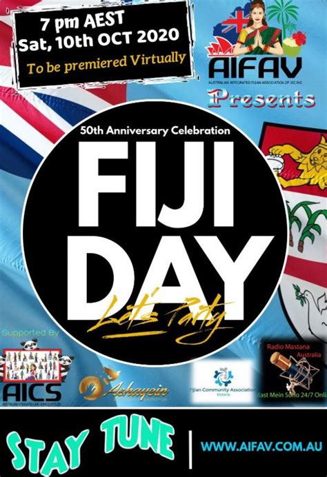 Fiji Day 2020 50th Anniversary Of Fijis Independence Celebration A