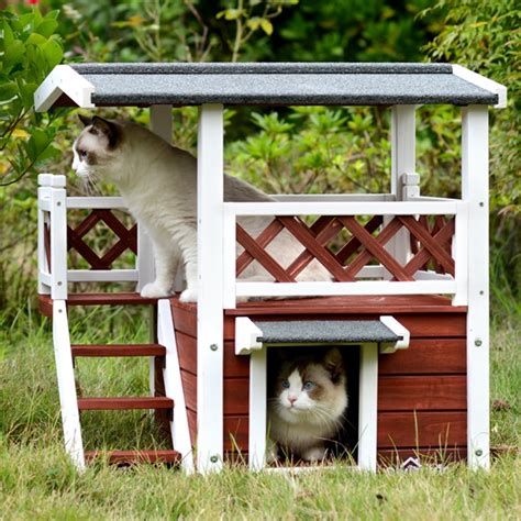 Aivituvin Dogcat House Outdoor And Indoor Pet Houses For Cats