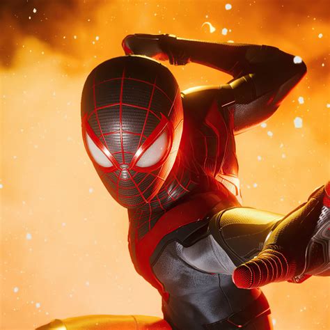 1080x1080 Resolution Miles Morales Marvels Spider Man Screenshot 2020