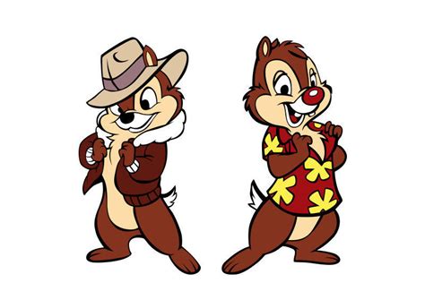 Chip And Dale Vector By Superawesomevectors On Deviantart