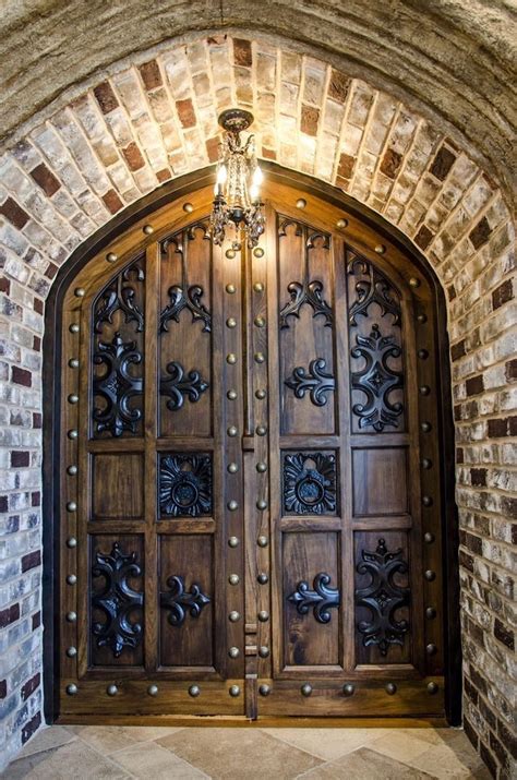Oldworld Tuscan Mediterranean Style Medieval Door Beautiful