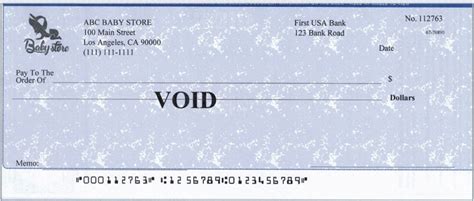 How To Write A Voided Check Sample Void Cheque Learning Hub A