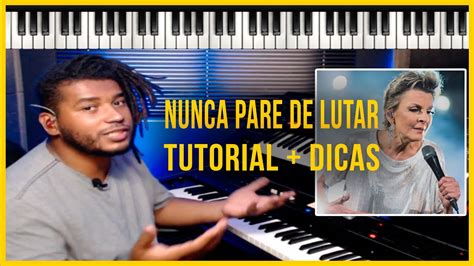 Nunca Pare De Lutar Ludmila Ferber Tutorial No Teclado Youtube