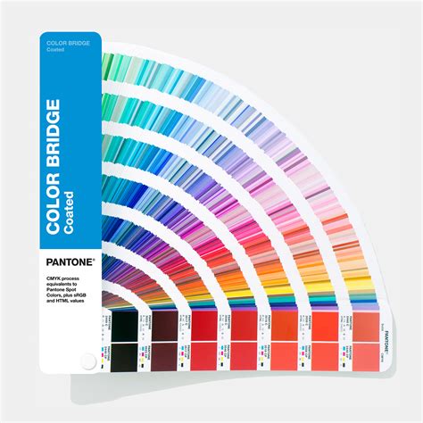 Color Bridge Guide | Coated Translate Pantone Colors into CMYK, HTML ...