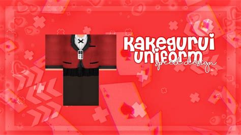 Making An Kakegurui Anime Outfit On Roblox Roblox Speed Design Youtube