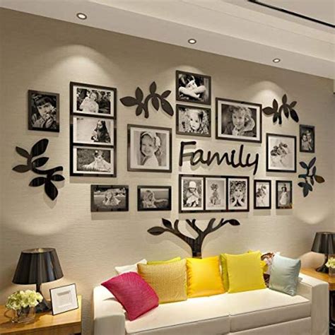 Inspiration and tutorials for creative family home decor. CrazyDeal Family Tree Picture Frame Collage 3D DIY ...