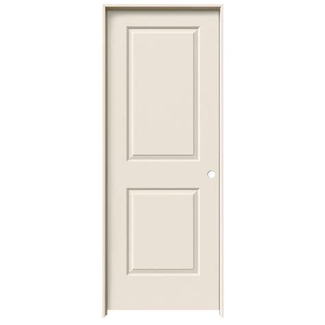 Jeld Wen 18 In X 80 In Cambridge White Painted Left Hand Smooth Solid