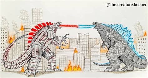 How To Draw Godzilla Vs Kong Howto Draw