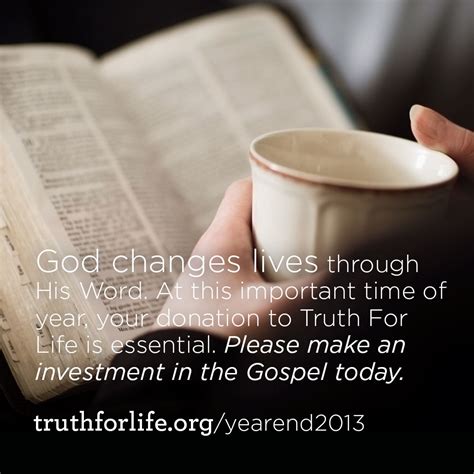 God Changes Lives - Truth For Life